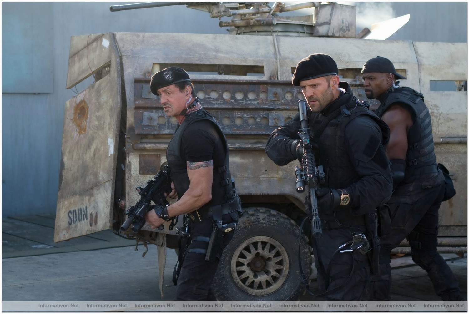 LOS MERCENARIOS 2 - EXPENDABLES 2: estreno en España el 24 de Agosto. Jason Statham,  Sylvester Stallone,  Terry Crews 