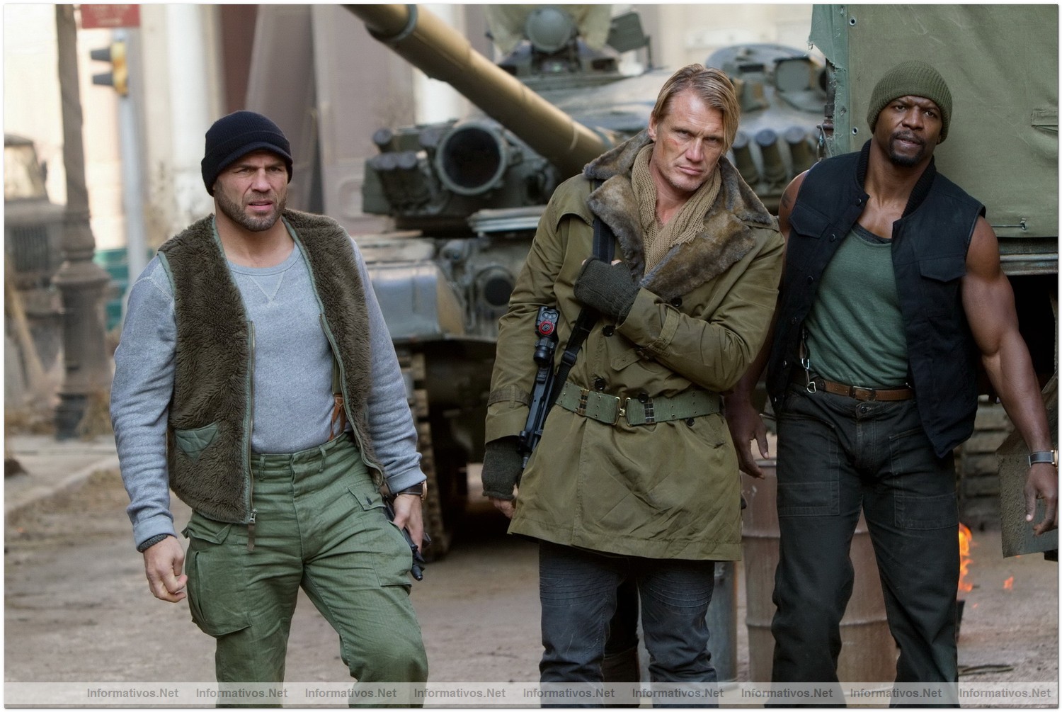 LOS MERCENARIOS 2 - EXPENDABLES 2: estreno en España el 24 de Agosto. Dolph Lundgren, Terry Crews, Randy Couture 