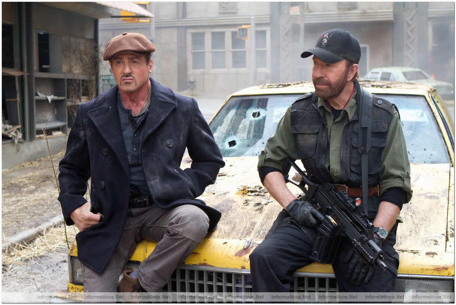 LOS MERCENARIOS 2 - EXPENDABLES 2: estreno en España el 24 de Agosto. Sylvester Stallone, Chuck Norris 