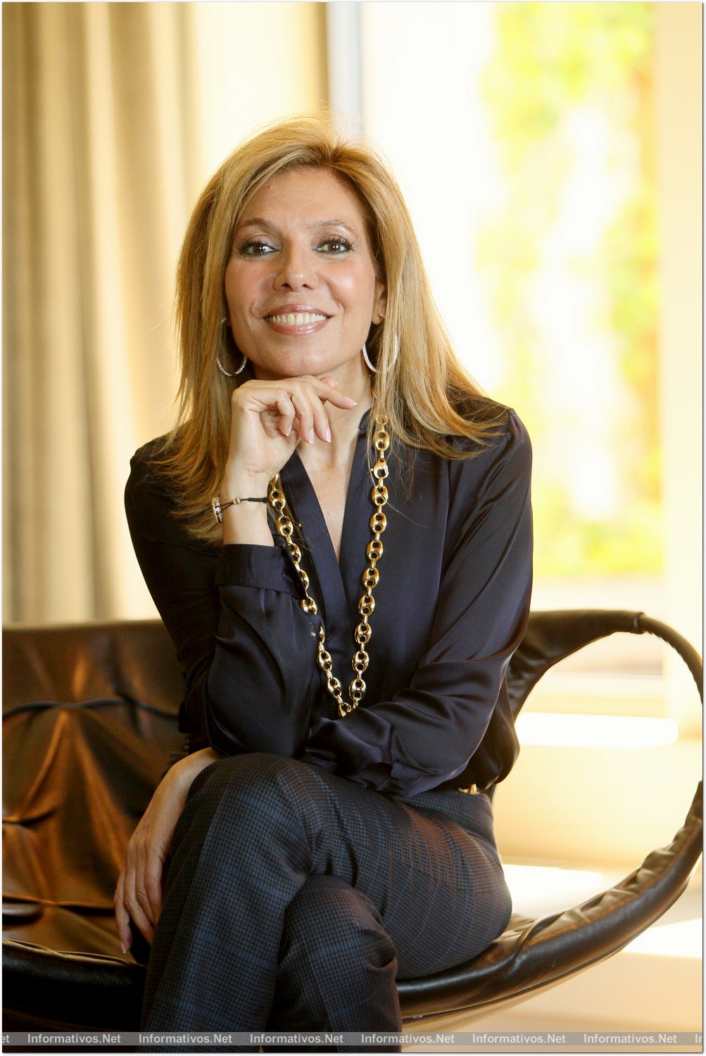 BCN23MAY013.- Maribel Yébenes y Myriam G. Yébenes han presentado su línea de productos My Secret en el Hotel Mandarín Oriental de Barcelona.