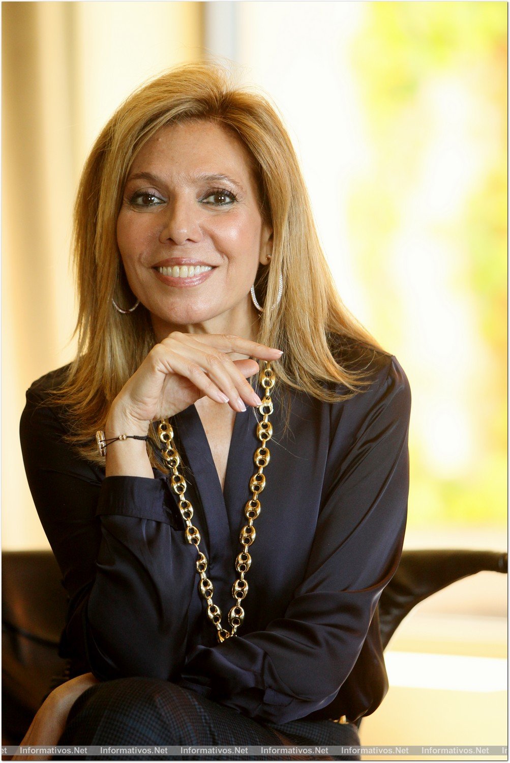 BCN23MAY013.- Maribel Yébenes y Myriam G. Yébenes han presentado su línea de productos My Secret en el Hotel Mandarín Oriental de Barcelona.