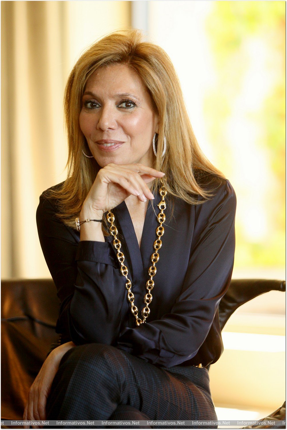 BCN23MAY013.- Maribel Yébenes y Myriam G. Yébenes han presentado su línea de productos My Secret en el Hotel Mandarín Oriental de Barcelona.