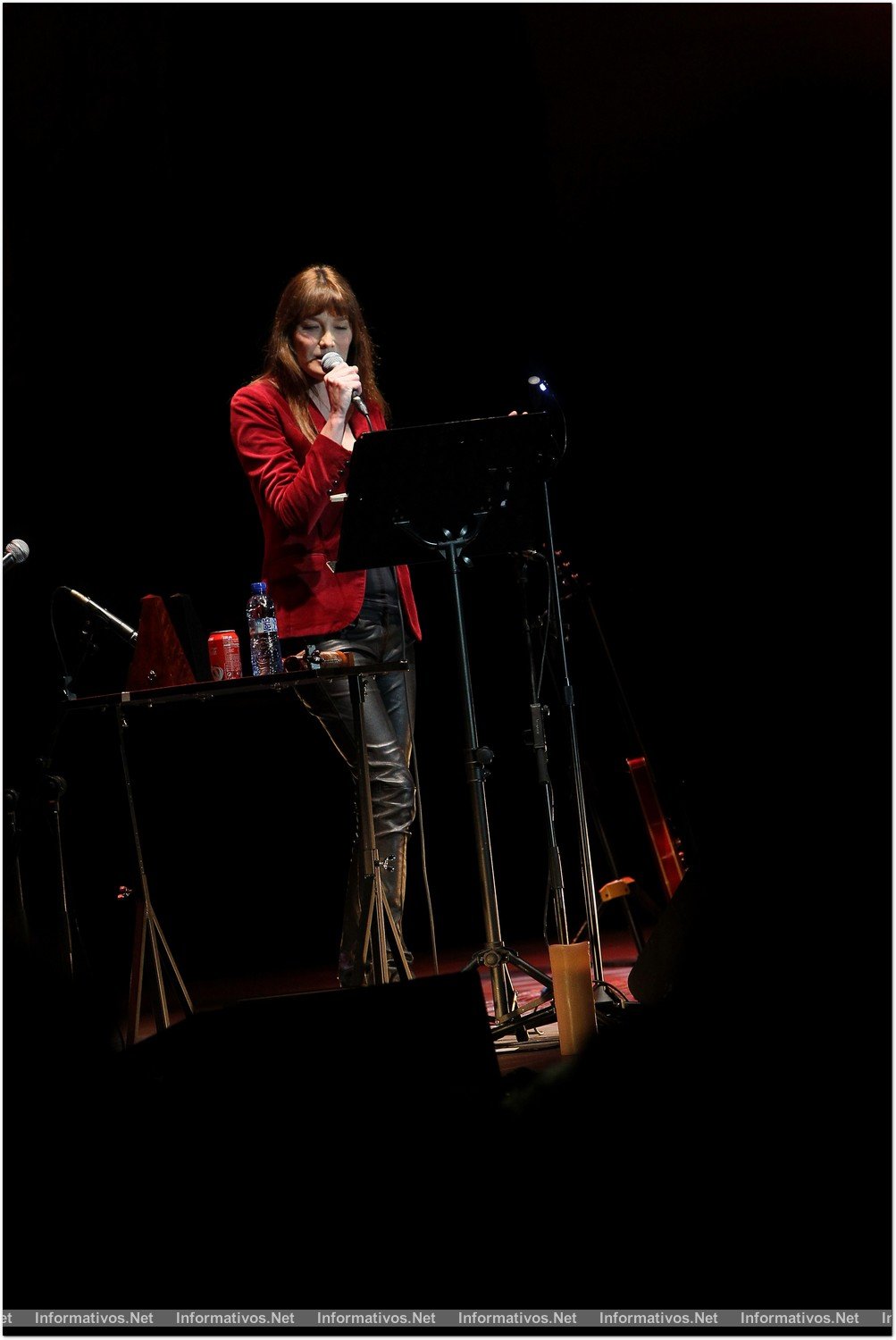 BCN19JUM014.- Concierto de Carla Bruni en el marco del Festival del Palacio de Pedralbes de Barcelona.