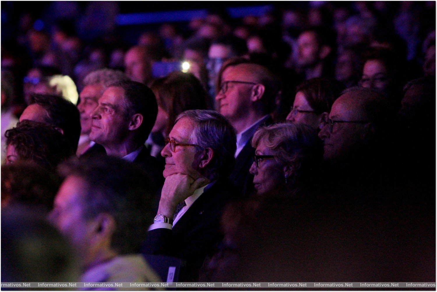BCN19JUM014.- Concierto de Carla Bruni en el marco del Festival del Palacio de Pedralbes de Barcelona. Xavier Trías, Alcalde de Barcelona