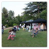 :: Pulse para Ampliar :: BCN19JUM014.- Concierto de Carla Bruni en el marco del Festival del Palacio de Pedralbes de Barcelona.