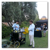 :: Pulse para Ampliar :: BCN19JUM014.- Concierto de Carla Bruni en el marco del Festival del Palacio de Pedralbes de Barcelona. VIP Area