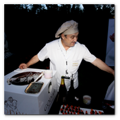 :: Pulse para Ampliar :: BCN19JUM014.- Concierto de Carla Bruni en el marco del Festival del Palacio de Pedralbes de Barcelona. VIP Area